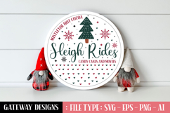 Mistletoe Hot Cocoa Sleigh Rides Candy Canes And Movies Svg Product Image 1