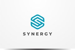 Synergy - Letter S Hexagon Logo Template Product Image 2
