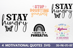 Motivational Quotes Designs SVG Product Image 1