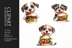 Cute puppy clipart sublimation png Product Image 1