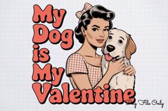 My Dog Is My Valentine PNG Product Image 1
