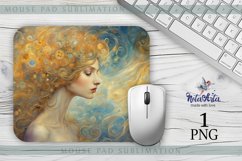 Magic fantasy sublimation for mouse pad, Klimt style Product Image 1