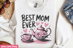 Floral Mama Mom Sublimation PNG Product Image 2