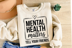 Mental Health Matters Svg | Svg Cut Files | Shirt Svg Product Image 2