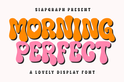 Morning Perfect - Retro Lovely Font Product Image 1