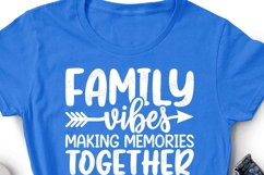 Family Vibes 2025 SVG, Summer Vacation Family Shirt, Vacay Product Image 2