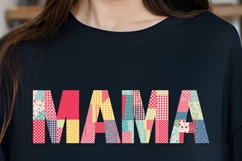 Vol. 29 Patchwork Fabric Mama - PNG Product Image 1