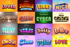 Editable Text Effects Bundle for Illustrator. Vector files Product Image 3