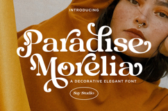 Paradise Morelia - Decorative Retro Font Product Image 1
