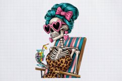 Funny Skeleton Messy CLIPART PNG Product Image 1