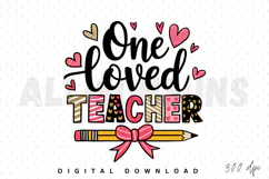 Teacher Valentine PNG , Valentine's Day PNG Product Image 1