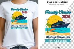 Family Cruise 2026 PNG | Cruise Vacation Shirt Design Product Image 1