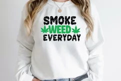 Straight Outter Weed SVG Cut File , Weed SVG Cut File Product Image 1