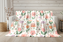 Cozy sofa blanket mockup Product Image 2