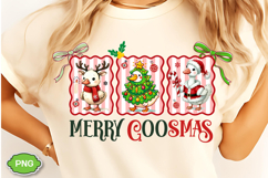 Funny Christmas PNG Silly Goose Design, Cute Christmas Png Product Image 2