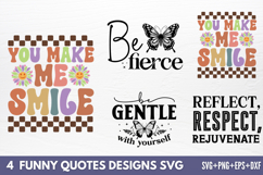 Motivational Quotes Designs SVG Product Image 1