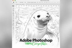 60 Procreate Underwater Animals Stamp Brushes Product Image 10