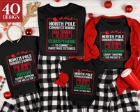 North Pole Correctional SVG Bundle | Christmas Family Shirt Product Image 4
