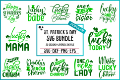 St. Patrick's Day SVG Bundle, 20 designs Product Image 1