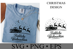 Frohliche Weihnachten Svg | Christmas svg | Shirt Svg Product Image 2
