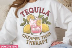 Cheaper Than Therapy PNG, Funny Sarcastic Sublimation Quotes Product Image 2