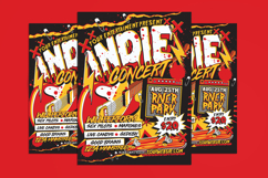 Indie Music Concert Flyer Product Image 1