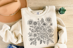 Flowers svg | Svg Files for Cricut | Shirt Svg Product Image 1