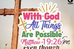 Bible Verse SVG Sticker Bundle Product Image 18