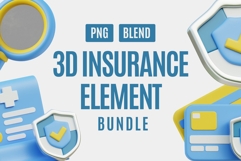 Insurance 3D Element Bundle Product Image 1