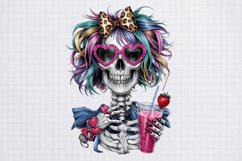 Funny Skeleton Messy CLIPART PNG Product Image 2