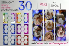 Honeycomb phototemplate | 30 Skinny Tumbler designs, PNG Product Image 1