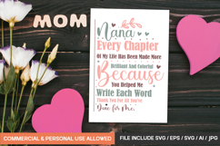 Nana Svg Design/ Mother&#039;s Day Design Product Image 1