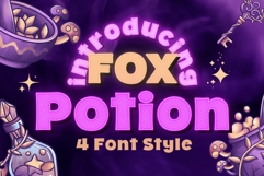 Fox Potion : 4 Font Styles Product Image 1