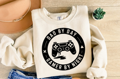 Dad by day gamer by night svg | Shirt Svg Product Image 2