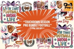 Touchdown Season PNG Bundle 4 Product Image 1