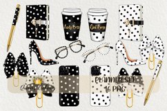 Girl boss planner, boss planner clipart, planner decorations Product Image 1