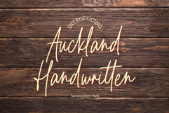 Auckland Handwritten Product Image 1