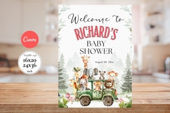 Baby Shower Welcome Sign Template 138 Product Image 1