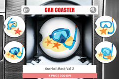 Car Coaster Snorkel Mask Product Image 1