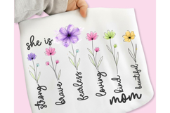 Mother's Day PNG, She is Mom PNG, Boho Mama Floral PNG, Mama Product Image 11