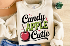 Candy Apple Cutie Svg | Halloween Svg | Shirt Svg Product Image 2
