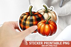 Pumpkin Howdy Sticker| Halloween Pumpkin Sticker Product Image 1