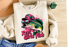 Reel Girls Fish Svg | Svg Files for Cricut | Shirt Svg Product Image 2