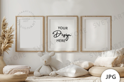 Frames Mockup, Baby Room Mockup JPG Product Image 1
