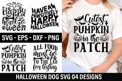Halloween Dog SVG Design - All food must go to the Lab for Product Image 1