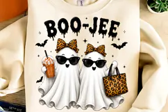 Funny Halloween PNG, Spooky Season PNG, Cute Ghost PNG Product Image 2