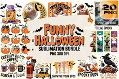 Funny Halloween PNG Bundle 20 Product Image 1