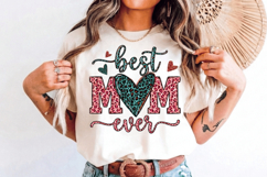 Best mom ever PNG sublimation | Mother's Day PNG T-Shirt Product Image 8