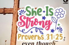 Bible Verse SVG Sticker Bundle Product Image 13