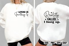 I hung up Living in fantasy SVG PNG Product Image 1